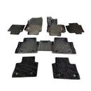 CFM-RAV4-1924-CF-CP, imix home Premium 3D-Moulded Double-Layer Floor Mats-TOYOTA RAV-4 / 2019~2024(3-Piece Set)
