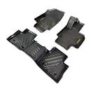 CFM-RAV4-1924-CF-CP, imix home Premium 3D-Moulded Double-Layer Floor Mats-TOYOTA RAV-4 / 2019~2024(3-Piece Set)