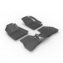 CFM-VENUE-1925-CF-CP, imix home Premium 3D-Moulded Double-Layer Floor Mats-Hyundai VENUE / 2019~2025(3-Piece Set)