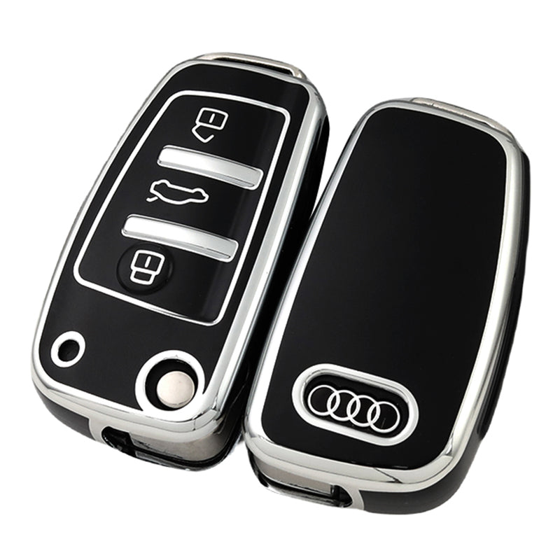 CKC-AUDI-A, AUDI Type A Car Key TPU Case & Holder