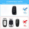 CKC-AUDI-A-Z-GM,AUDI Zinc Alloy Key Cover with Keychain | Smart Key Fob Protector | Durable Anti-Scratch Metal Case