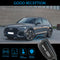 CKC-AUDI-A-Z-GM,AUDI Zinc Alloy Key Cover with Keychain | Smart Key Fob Protector | Durable Anti-Scratch Metal Case