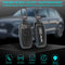 CKC-AUDI-B-Z-GM,AUDI Zinc Alloy Key Cover with Keychain | Smart Key Fob Protector | Durable Anti-Scratch Metal Case