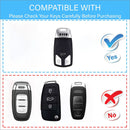 CKC-AUDI-C-FCF,Forged Carbon Fibre Look AUDI Type C Car Key Case & Holder
