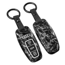 CKC-AUDI-D-FCF,Forged Carbon Fibre Look AUDI Type D Car Key Case & Holder