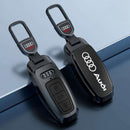 CKC-AUDI-D-Z-GM,AUDI Zinc Alloy Key Cover with Keychain | Smart Key Fob Protector | Durable Anti-Scratch Metal Case