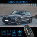 CKC-AUDI-D-Z-GM,AUDI Zinc Alloy Key Cover with Keychain | Smart Key Fob Protector | Durable Anti-Scratch Metal Case