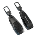 CKC-BEIJING-A-Z-GM,BAIC Zinc Alloy Key Cover with Keychain | Smart Key Fob Protector | Durable Anti-Scratch Metal Case