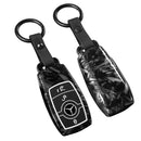 CKC-BENZ-A-FCF,Forged Carbon Fibre Look BENZ Type A Car Key Case & Holder