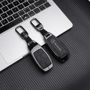 CKC-BENZ-A-Z-GM,Mercedes Benz Zinc Alloy Key Cover with Keychain | Smart Key Fob Protector | Durable Anti-Scratch Metal Case