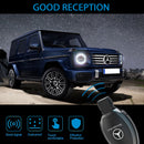 CKC-BENZ-B3-Z-GM,Mercedes Benz Zinc Alloy Key Cover with Keychain | Smart Key Fob Protector | Durable Anti-Scratch Metal Case