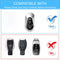 CKC-BENZ-C-Z-GM,Mercedes Benz Zinc Alloy Key Cover with Keychain | Smart Key Fob Protector | Durable Anti-Scratch Metal Case