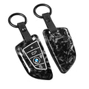 CKC-BMW-B-FCF,Forged Carbon Fibre Look BMW Type B Car Key Case & Holder
