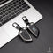 CKC-BMW-B-Z-GM,BMW Zinc Alloy Key Cover with Keychain | Fits BMW 1/3/5/7 Series X3 X4 M5 M6 | Smart Key Fob Protector | Durable Anti-Scratch Metal Case