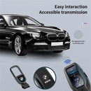 CKC-BMW-D-Z-GM,BMW Zinc Alloy Key Cover with Keychain | Fits BMW 1/3/5/7 Series X3 X4 M5 M6 | Smart Key Fob Protector | Durable Anti-Scratch Metal Case