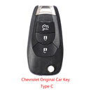 CKC-CHEVROLET-C, Chevrolet Type C Car Key TPU Case & Holder