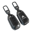 CKC-CITROEN-B-Z-GM,P1, CITROEN Type B Zinc Alloy Key Cover with Keychain | Smart Key Fob Protector | Durable Anti-Scratch Metal Case