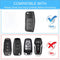 CKC-FORD-G-Z-GM,FORD Zinc Alloy Key Cover with Keychain | Smart Key Fob Protector | Durable Anti-Scratch Metal Case