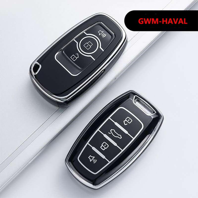 CKC-HAVAL-D, HAVAL Old H6 Type D Car Key TPU Case & Holder