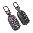 CKC-HONDA-B-FCF,Forged Carbon Fibre Look HONDA Type B Car Key Case & Holder