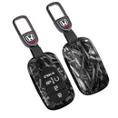 CKC-HONDA-F-FCF,Forged Carbon Fibre Look HONDA Type F Car Key Case & Holder