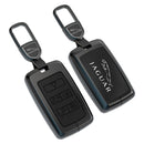 CKC-JAGUAR-B-Z-GM,JAGUAR Zinc Alloy Key Cover with Keychain | Smart Key Fob Protector | Durable Anti-Scratch Metal Case
