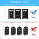 CKC-JEEP-D-Z-GM, JEEP Zinc Alloy Key Cover with Keychain | Smart Key Fob Protector | Durable Anti-Scratch Metal Case (Copy) (Copy)