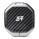 CKC-JETOUR-B-T1T2-Z-GM-CF，JETOUR T1 / T2 / Plus Carbon Fibre Pattern Zinc Alloy Key Cover with Keychain | Smart Key Fob Protector | Durable Anti-Scratch Metal Case