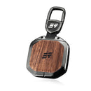 CKC-JETOUR-B-T1T2-Z-GM-W,JETOUR T1 / T2 / Plus Wood Grain Smart Key Cover | Zinc Alloy Key Fob Protector with Keychain