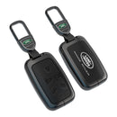 CKC-LANDROVER-A-Z-GM,LAND ROVER Zinc Alloy Key Cover with Keychain | Smart Key Fob Protector | Durable Anti-Scratch Metal Case