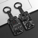 CKC-LANDROVER-B-FCF,Forged Carbon Fibre Look LANDROVER Type B Car Key Case & Holder