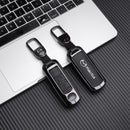 CKC-MAZDA-A3-Z-GM, MAZDA Zinc Alloy Key Cover with Keychain | Smart Key Fob Protector | Durable Anti-Scratch Metal Case