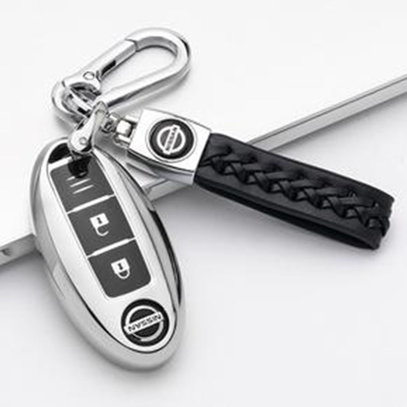 CKC-NISSAN-A3, Nissan Type A 3 Buttons Car Key TPU Case & Holder
