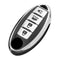 CKC-NISSAN-A4, Nissan Type A 4 Buttons Car Key TPU Case & Holder