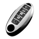 CKC-NISSAN-A5, Nissan Type A 5 Buttons Car Key TPU Case & Holder