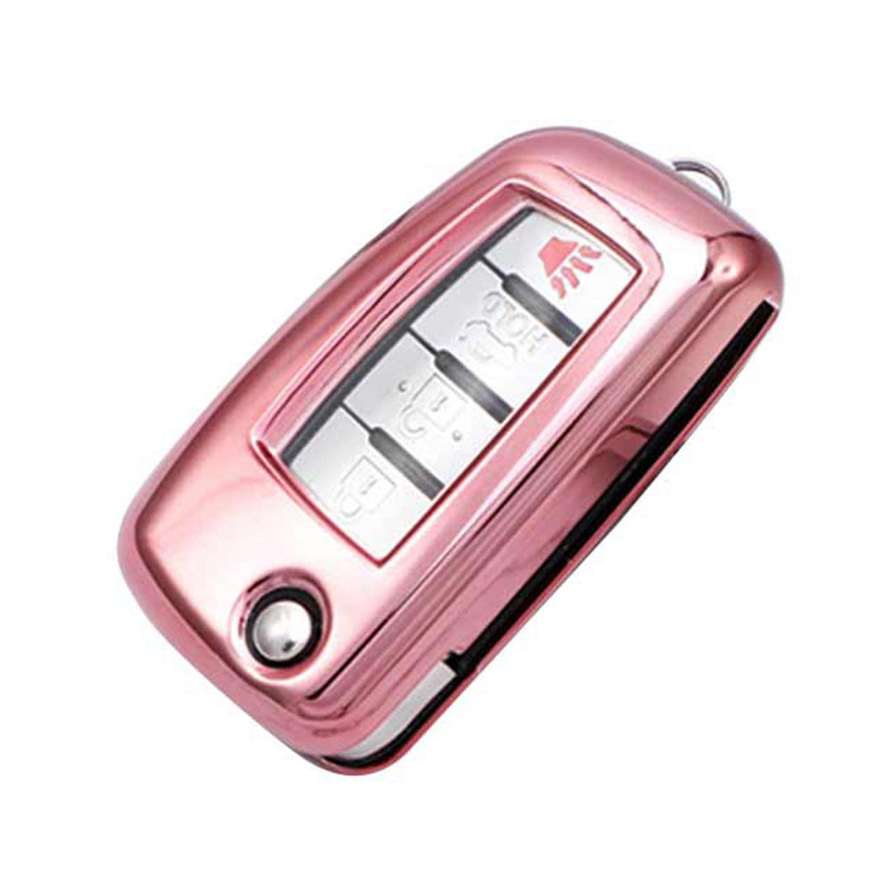 Key Inison Car CKC-NISSAN-B, Nissan Type B Car Key TPU Case & Holder – imixhome