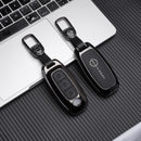CKC-NISSAN-C-Z-GM, NISSAN Type C Zinc Alloy Key Cover with Keychain | Smart Key Fob Protector | Durable Anti-Scratch Metal Case