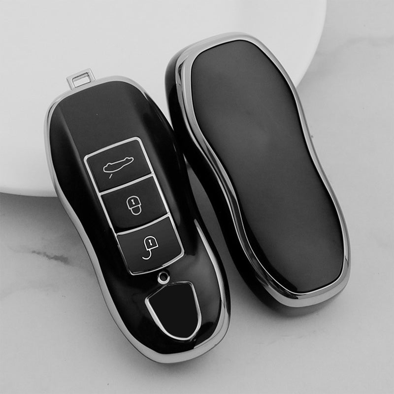 CKC-PORSCHE-A, Porsche Type A Car Key TPU Case & Holder