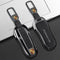 CKC-PORSCHE-B-Z-GM,PORSCHE Zinc Alloy Key Cover with Keychain | Smart Key Fob Protector | Durable Anti-Scratch Metal Case