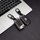 CKC-SEAT-B-Z-GM,SEAT Zinc Alloy Key Cover with Keychain | Smart Key Fob Protector | Durable Anti-Scratch Metal Case