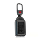 CKC-SUZUKI-A-Z-GM,SUZUKI Type A Zinc Alloy Key Cover with Keychain | Smart Key Fob Protector | Durable Anti-Scratch Metal Case