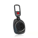 CKC-SUZUKI-B-Z-GM,SUZUKI Type B Zinc Alloy Key Cover with Keychain | Smart Key Fob Protector | Durable Anti-Scratch Metal Case