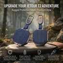 CKC-JETOUR-C-T2-Z,JETOUR T2 Zinc Alloy Wood-Grain Smart Key Cover with Keychain