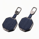 CKC-JETOUR-C-T2-Z,JETOUR T2 Zinc Alloy Wood-Grain Smart Key Cover with Keychain
