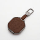 CKC-JETOUR-C-T2-Z,JETOUR T2 Zinc Alloy Wood-Grain Smart Key Cover with Keychain