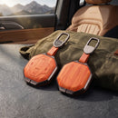 CKC-JETOUR-C-T2-Z,JETOUR T2 Zinc Alloy Wood-Grain Smart Key Cover with Keychain