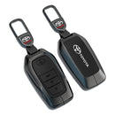 CKC-TOYOTA-A3-Z-GM,TOYOTA Zinc Alloy Key Cover with Keychain | Smart Key Fob Protector | Durable Anti-Scratch Metal Case