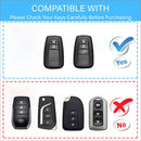 CKC-TOYOTA-B4-FCF,Forged Carbon Fibre Look TOYOTA Type B4 Car Key Case & Holder