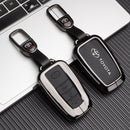CKC-TOYOTA-B3-Z-GM,TOYOTA Zinc Alloy Key Cover with Keychain | Smart Key Fob Protector | Durable Anti-Scratch Metal Case