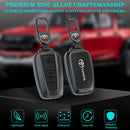 CKC-TOYOTA-B3-Z-GM,TOYOTA Zinc Alloy Key Cover with Keychain | Smart Key Fob Protector | Durable Anti-Scratch Metal Case